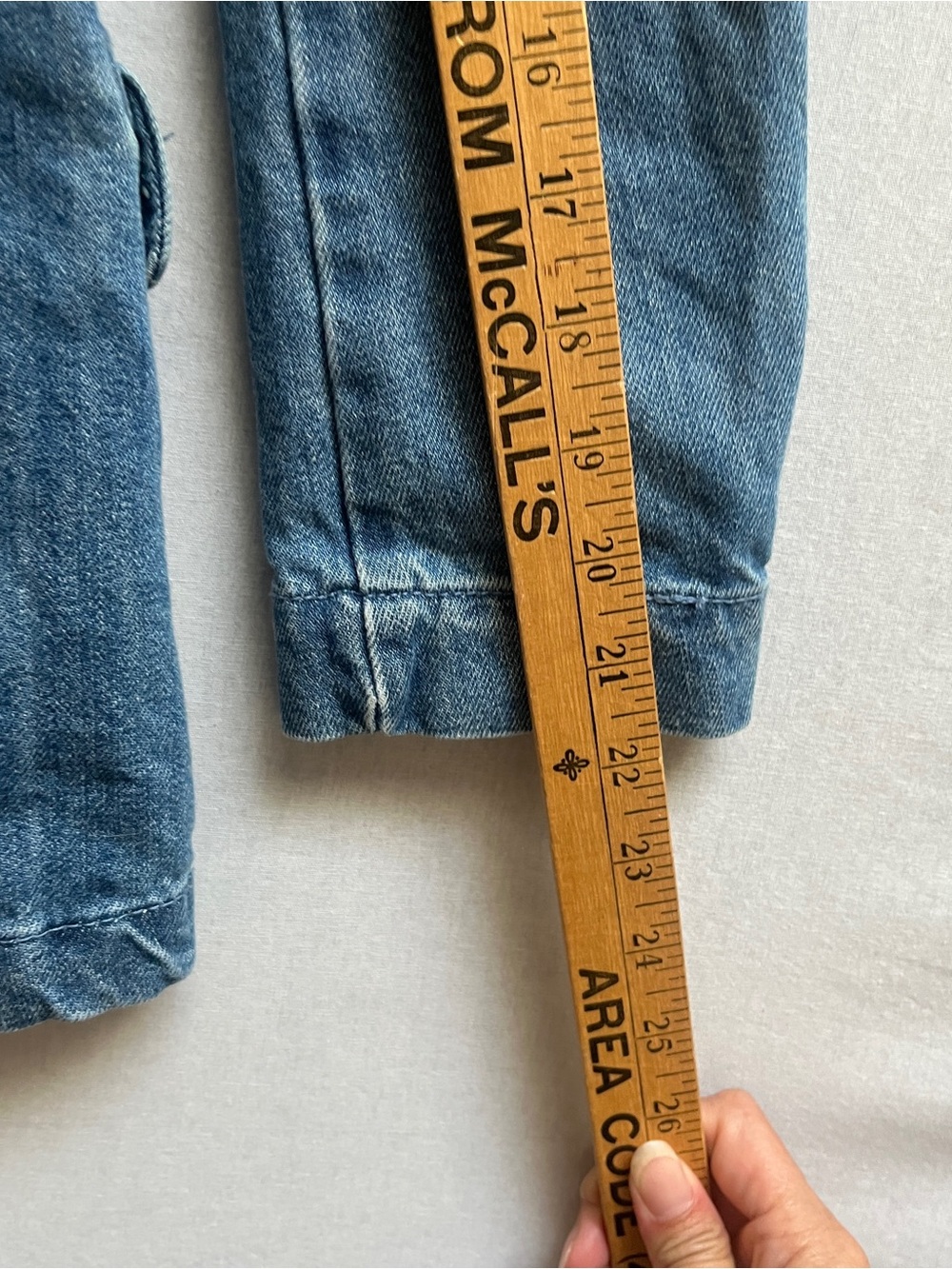 Pull&Bear Blue Denim Blazer Jacket Tailored Medium Wash Womens Small - Picture 5 of 8